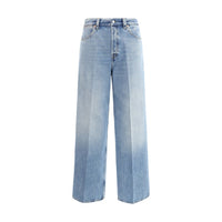 Light Blue Cotton Jeans Denim