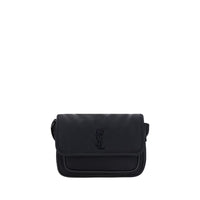 Black Polyamide Shoulder Bag