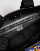 Multicolor Maiolica Print Tote Shoulder Strap Bag