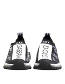 Black White Sorrento Low Top Sneakers Shoes