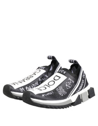 Black White Sorrento Low Top Sneakers Shoes
