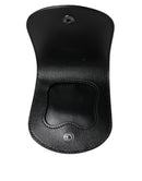 Black Exotic Skin Coin Condom Case Holder Pocket Wallet