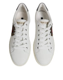 White Sacred Heart Men Low Top Sneakers Shoes