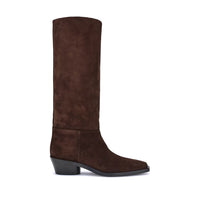 Brown Calf Leather Bos Taurus Ankle Boots