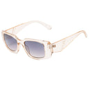 Bicolor Resin Sunglasses