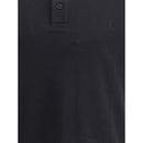Black Cotton Polo Shirt