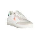 Bianco Polyurethane Men Sneaker