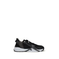 Gray Calf Leather Bos Taurus Athletic Sneakers