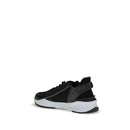Gray Calf Leather Bos Taurus Athletic Sneakers