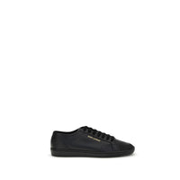 Black Calf Leather Bos Taurus Low Top Sneakers