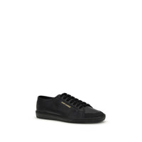 Black Calf Leather Bos Taurus Low Top Sneakers