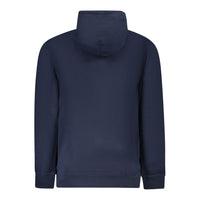 Blue Cotton Men's Hoodie