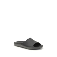 Black Rubber Slippers