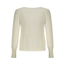 Bianco Viscosa Womens Cardigan