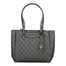 Nero Polyurethane Women Handbag