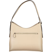 Beige Poliuretano Women Handbag