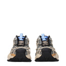 Beige Fabric Sneakers