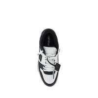 Black Rubber Low Top Sneakers