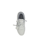 White Rubber Low Top Sneakers