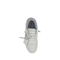 White Rubber Low Top Sneakers
