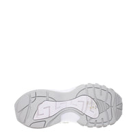 Gold Fabric Low Top Sneakers