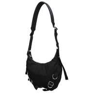 Black Nylon Crossbody Bag