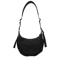 Black Nylon Crossbody Bag