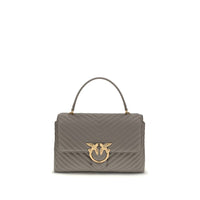 Gray Calf Leather Bos Taurus Handbag