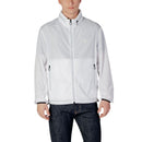 White Polyester Shell Jacket