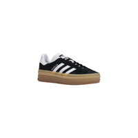 Black Suede Leather Low Top Sneakers