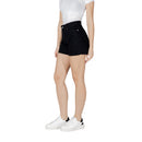 Black Cotton Shorts
