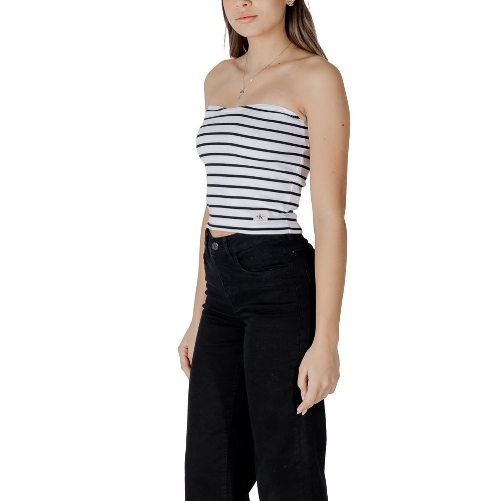 White Recycled Cotton Top