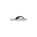 White Rubber Flip-Flop Sandals