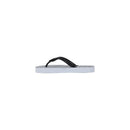 White Rubber Flip-Flop Sandals