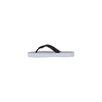 White Rubber Flip-Flop Sandals