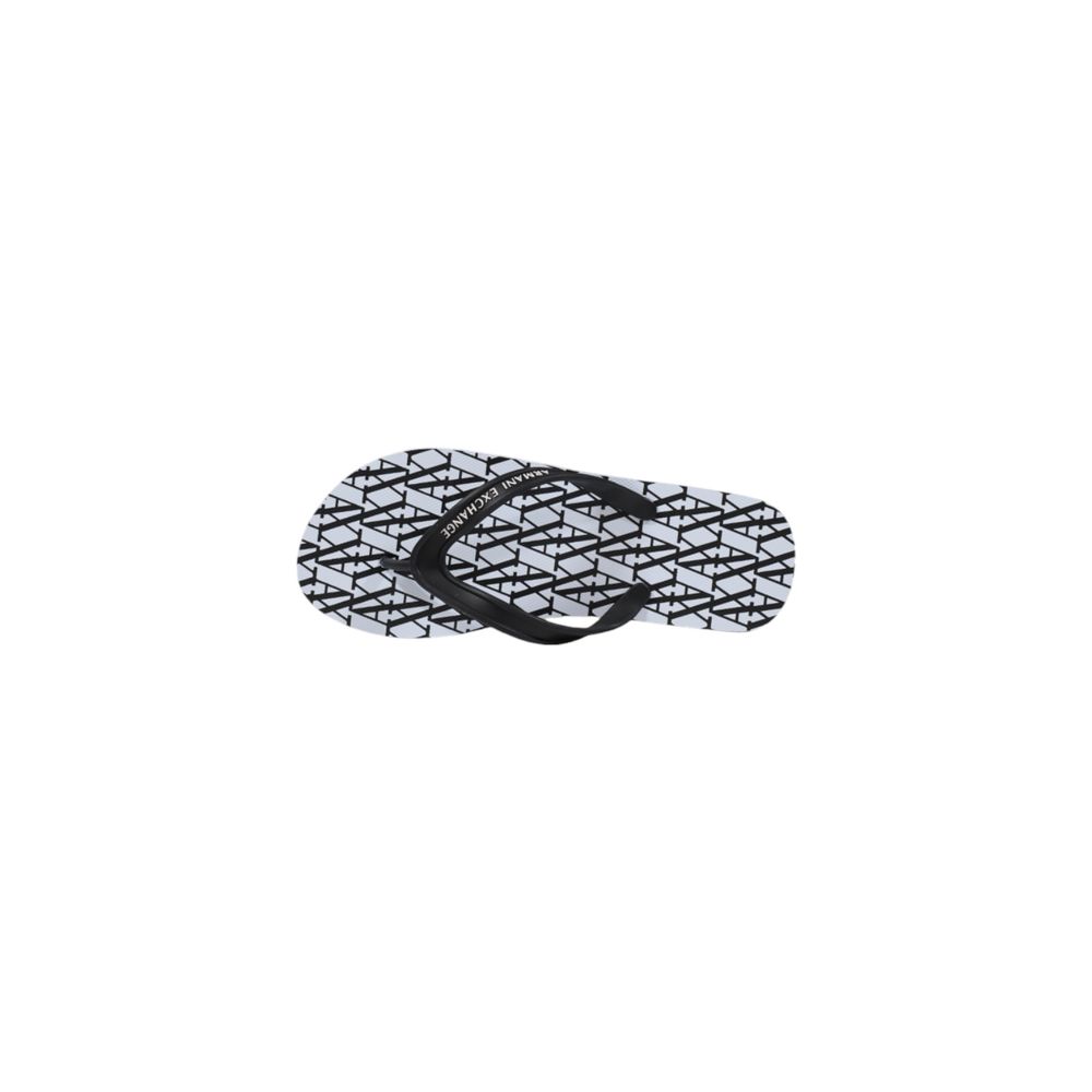 White Rubber Flip-Flop Sandals