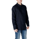 Blue Linen Dress Shirt