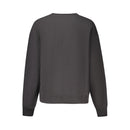 Black Cotton Women's Sweatshirt