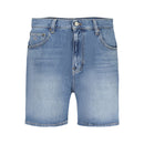 Blu Cotton Women Short