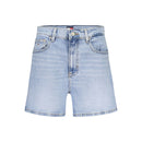 Azzurro Cotton Women Short