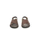 Brown Cowhide Men Sandal