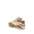 Brown Calf Leather Bos Taurus Athletic Sneakers