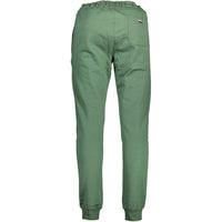 Verde Cotton Male Pantalon