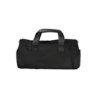Black Polyester Men's Shoulder Bag