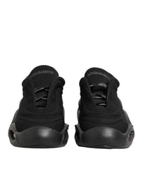 Black Lace Up Wave Low Top Men Sneaker Shoes