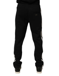 Black Cotton Jogger Sweatpants Trouser Pants