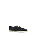 Black Calf Leather Bos Taurus Low Top Sneakers