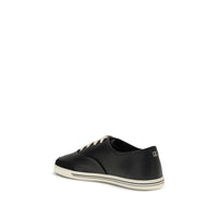 Black Calf Leather Bos Taurus Low Top Sneakers