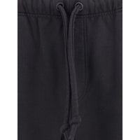 Black Cotton Joggers (Workout Pants)