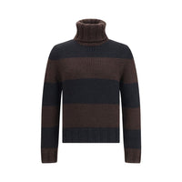 Brown Wool Turtleneck